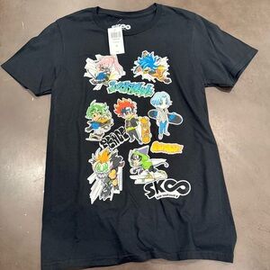 New SK8 the Infinity Chibi Sticker T-Shirt Hot Topic